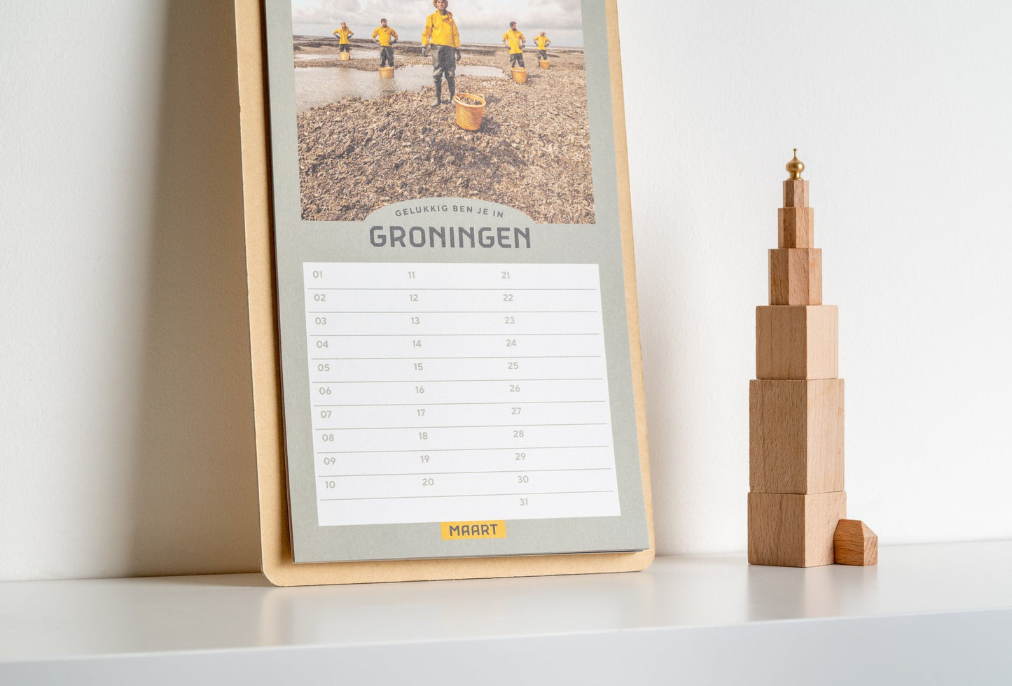 Verjaardagskalender Gelukkig ben je in Groningen