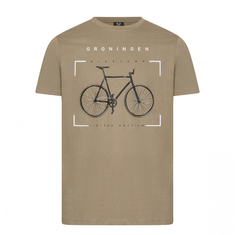 T-Shirt Groningen bike town limited edition