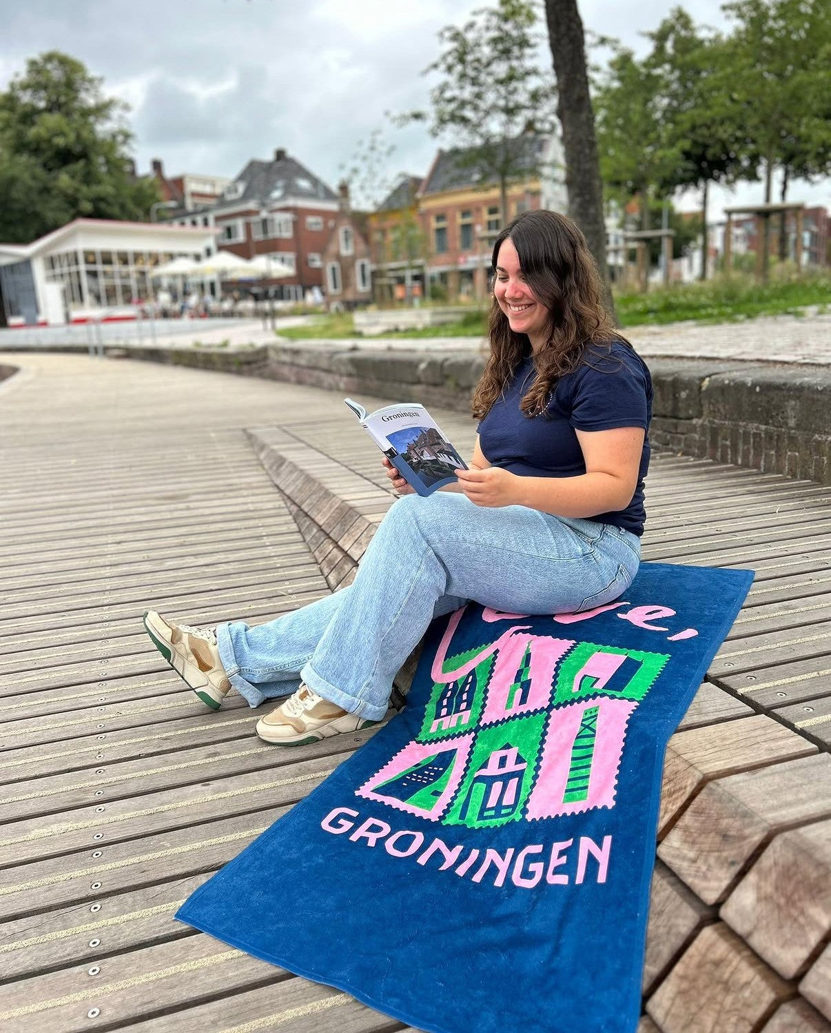 Badlaken 'Love Groningen'