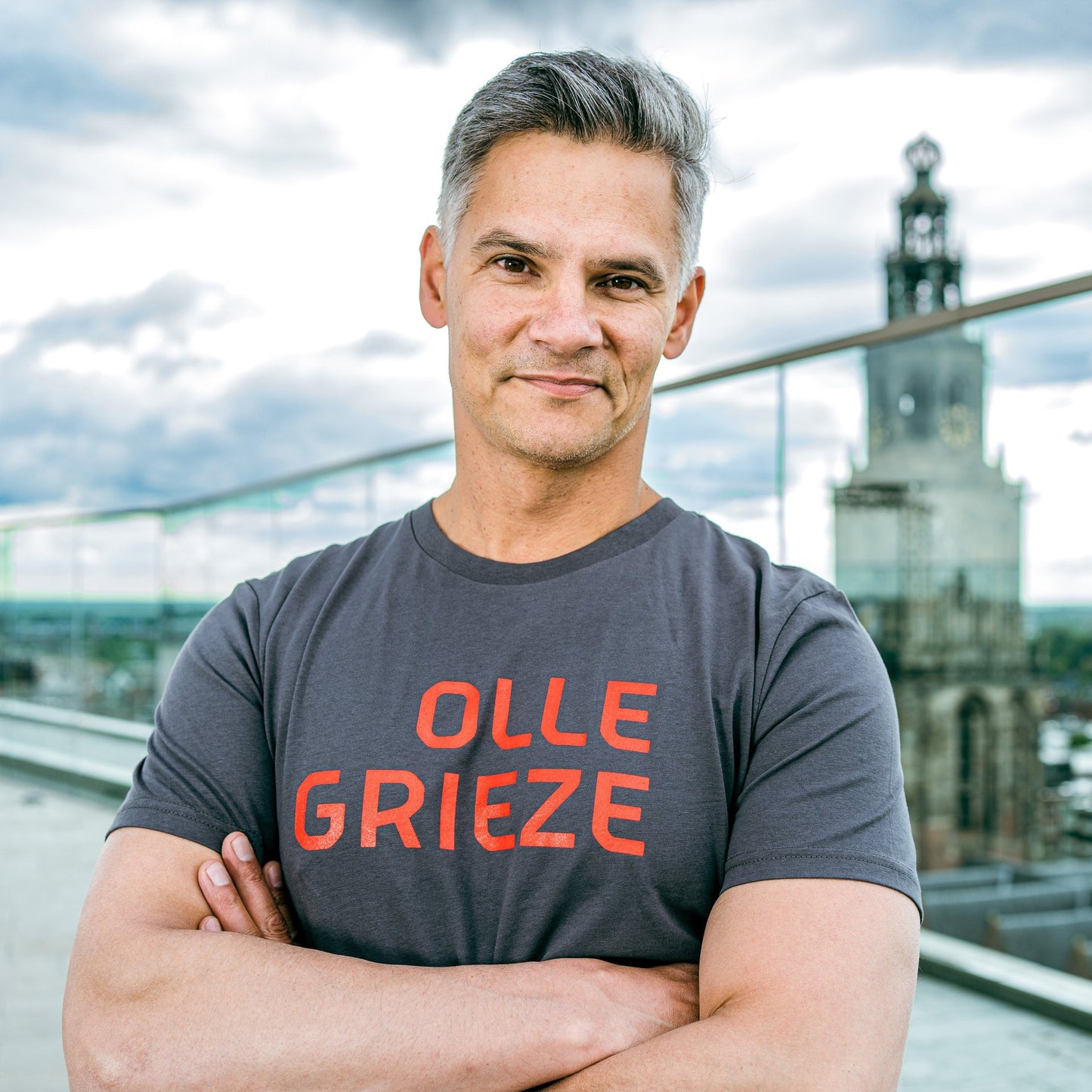 T-shirt Olle Grieze