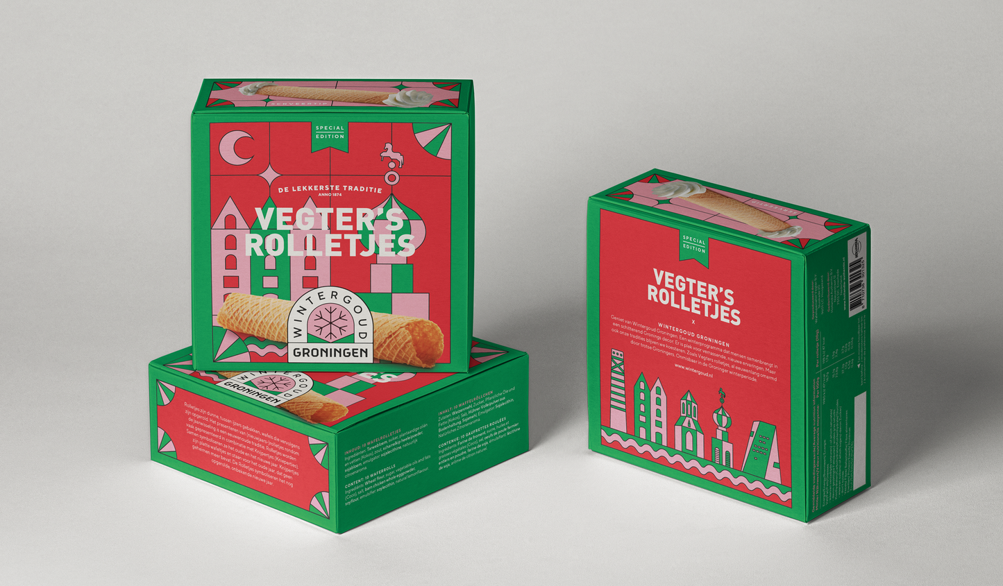 Wintergoud - Vegters rolletjes