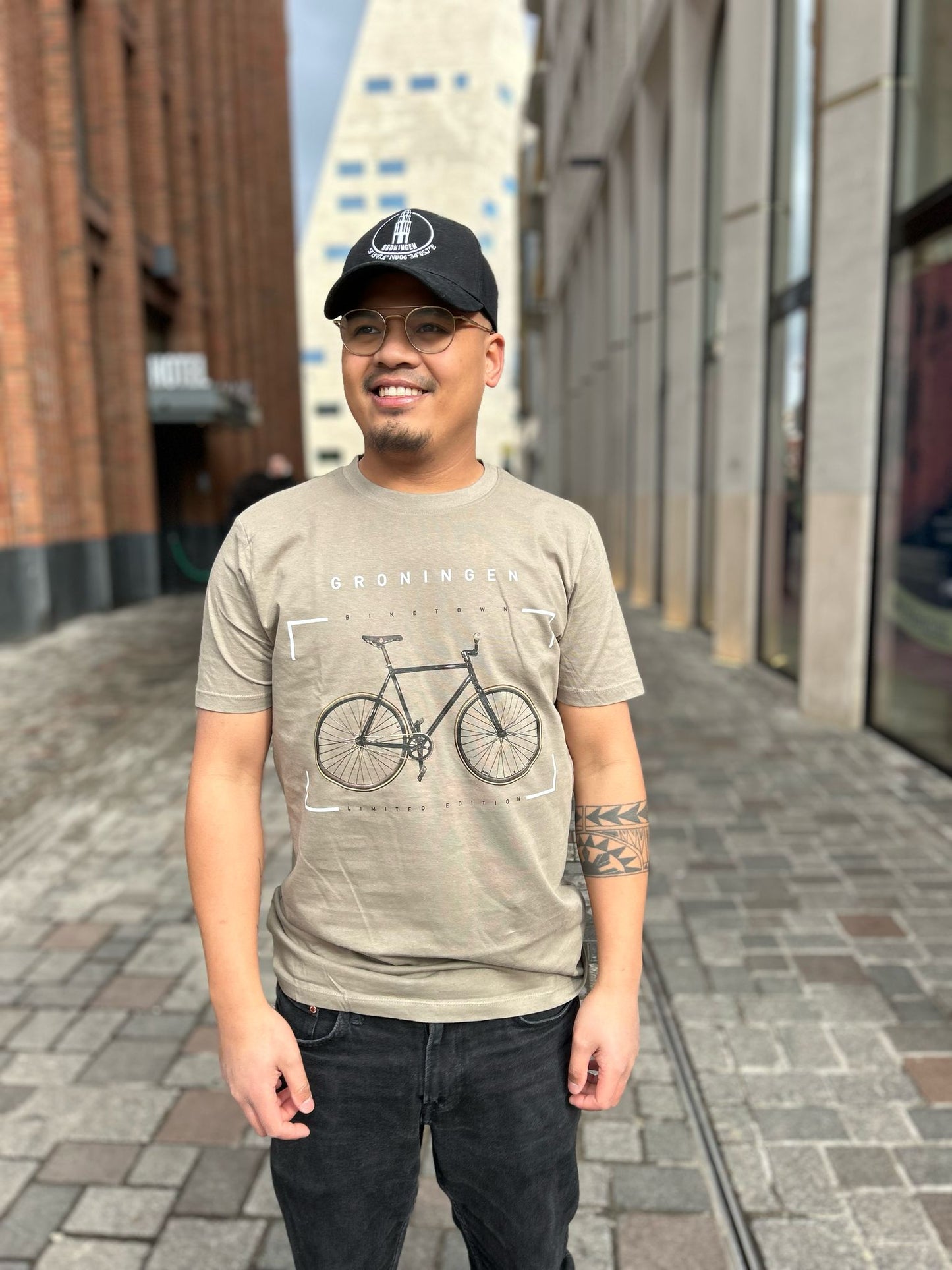 T-Shirt Groningen bike town limited edition