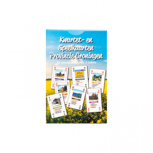 Groninger speelkaarten en kwartetspel