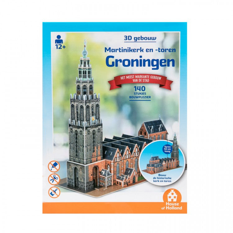 3D puzzel Martinikerk en -toren