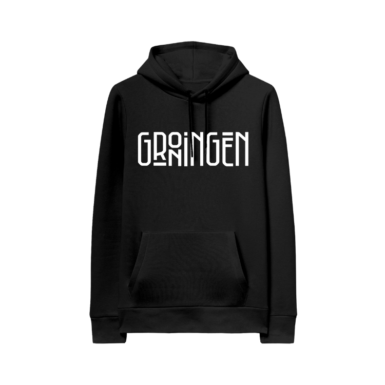 Hoodie Groningen zwart