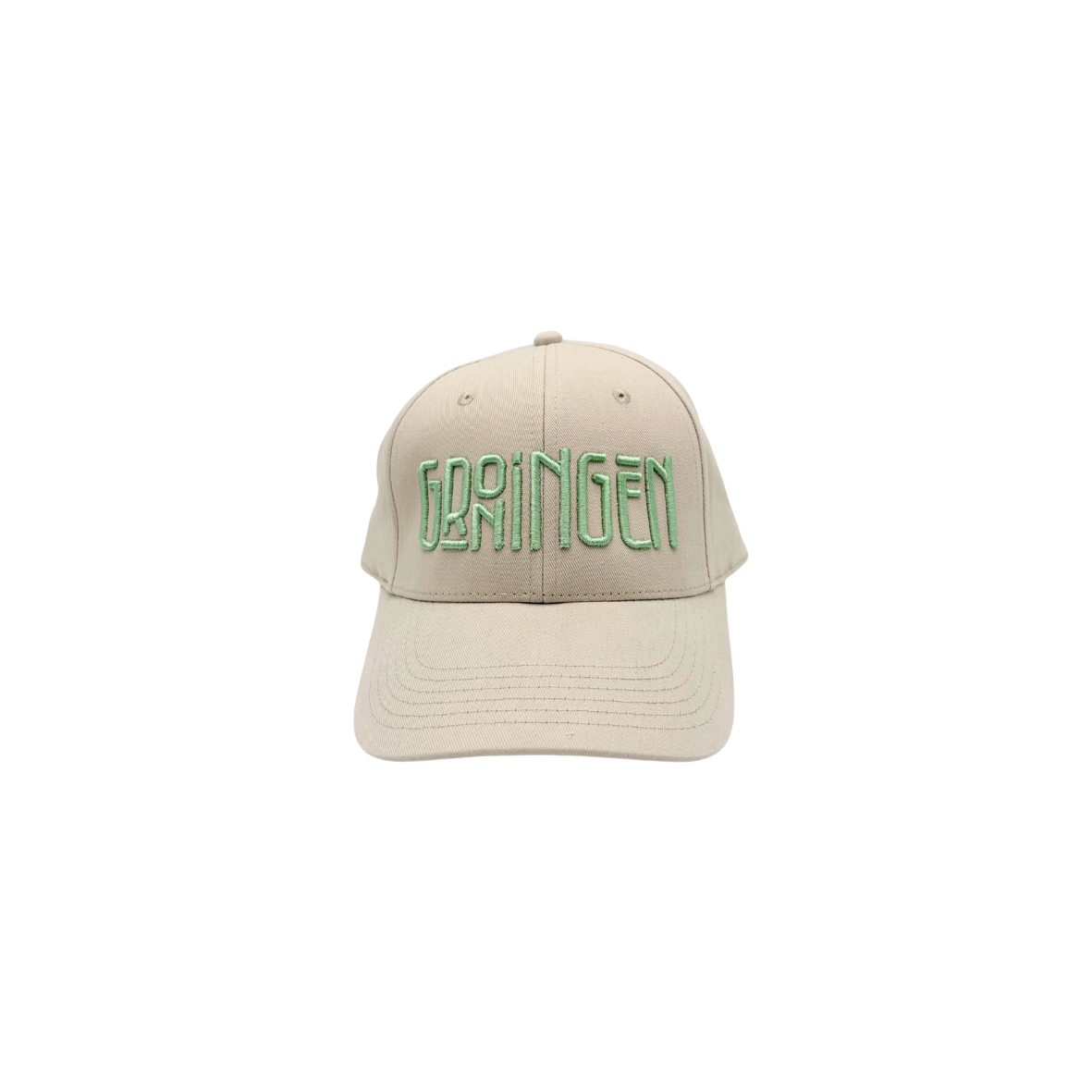 Cap Groningen gekleurd borduursel