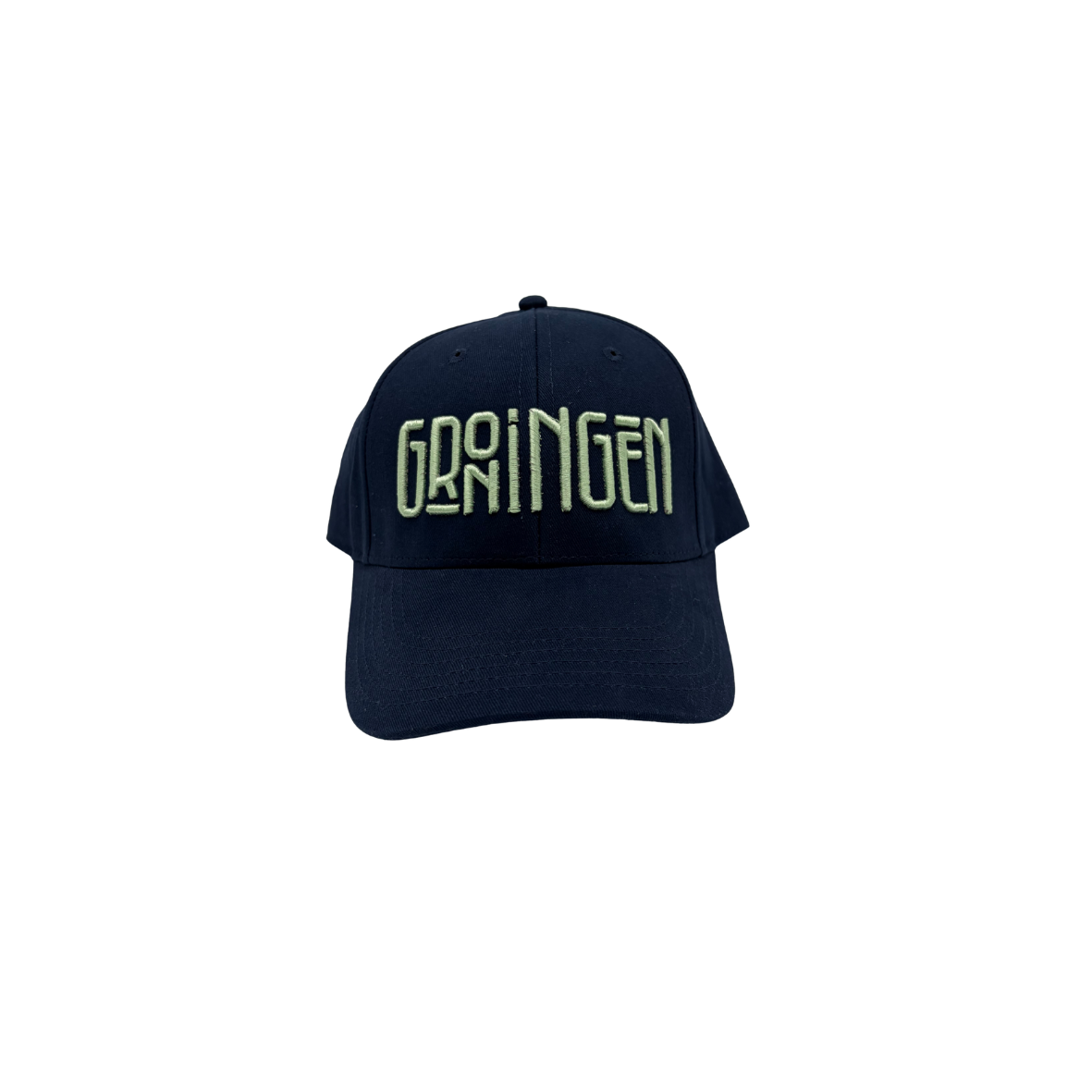 Cap Groningen gekleurd borduursel